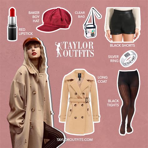 Taylor Swift's Red Outfits: Dressing for the Eras Tour.