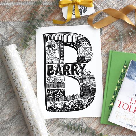 Barry Print - Barry Gift- Barry Honeymoon Gift – Lucy Loves This