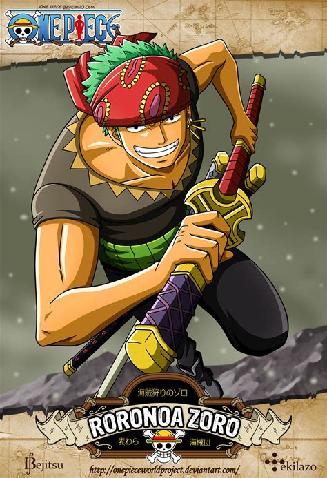 One Piece - Roronoa Zoro by OnePieceWorldProject on DeviantArt