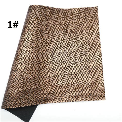 1 шт. 21X29 см металлическая змеиная искусственная кожа ткань ...