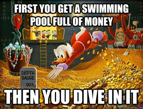 scrooge mcduck drank memes quickmeme