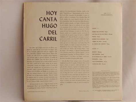 Hugo Del Carril: Hugo Del Carril | Tienda de vinilos Online | Discos
