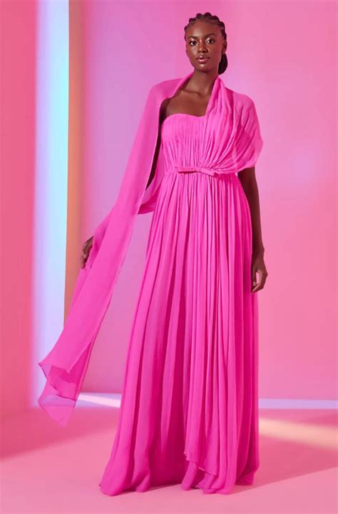 Vestido De Seda Longo - VESTIDO LONGO DE SEDA OMBRO SÓ - MAISON DEGANI