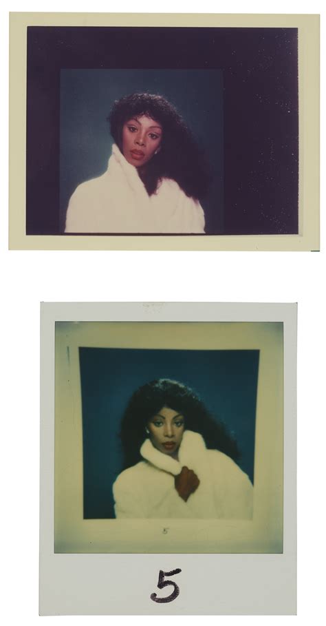TWO POLAROIDS OF DONNA SUMMER IMAGES, CIRCA 1978 | Christie’s