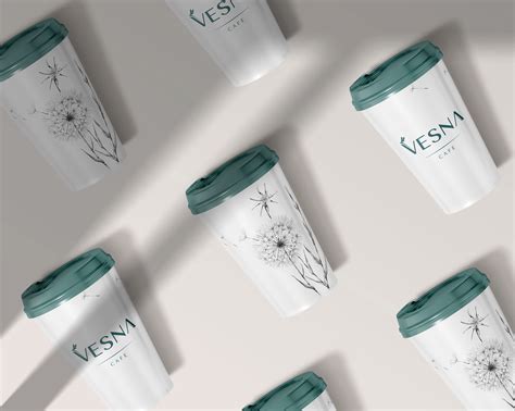 VESNA restaurant brand identity on Behance