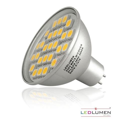 JCDR GU5.3 230V 27pcs LED 5050 SMD WW - GU5.3 - bez kategorii