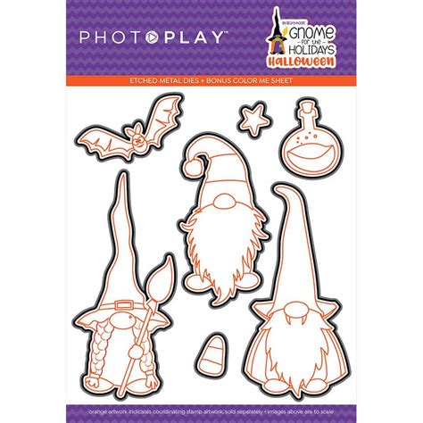 Gnome For Halloween | Photo Play Paper Co.