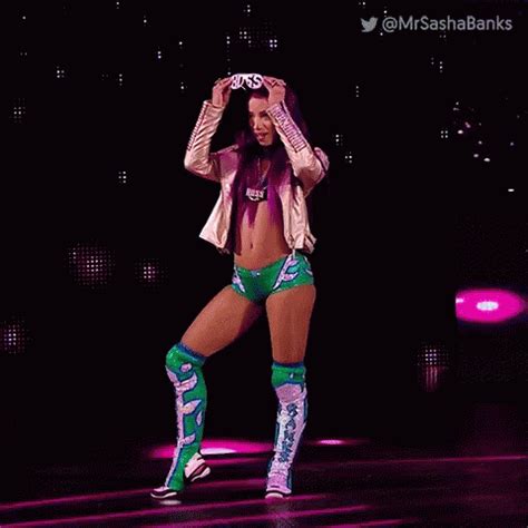 Sasha Banks Dancing GIF - SashaBanks Dancing Sass - Discover & Share GIFs