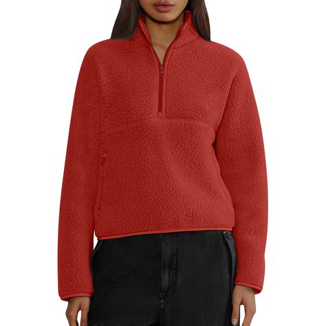 women half zip sweatshirt 7