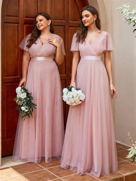 blush bridesmaid dresses 4