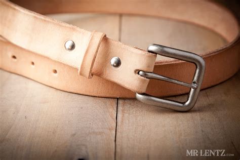 simple belt  lentz leather goods