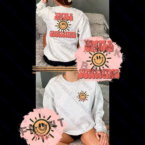 Smile Sunshine Png, Smiley Face Png, Retro Smile Sunshine Design, PNG