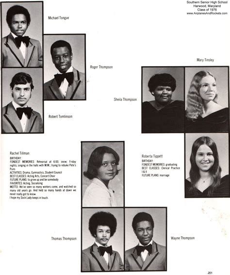 Southern Senior High School Class of 1976 Yearbook Photos - Airplanes ...