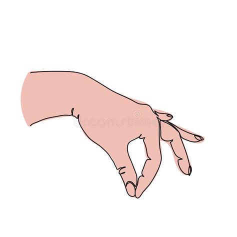 arm continuous  drawing hand stock illustrations  arm