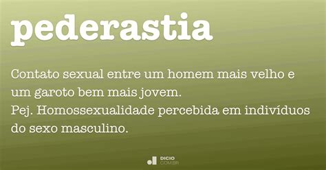 O Que Significa Pederastia