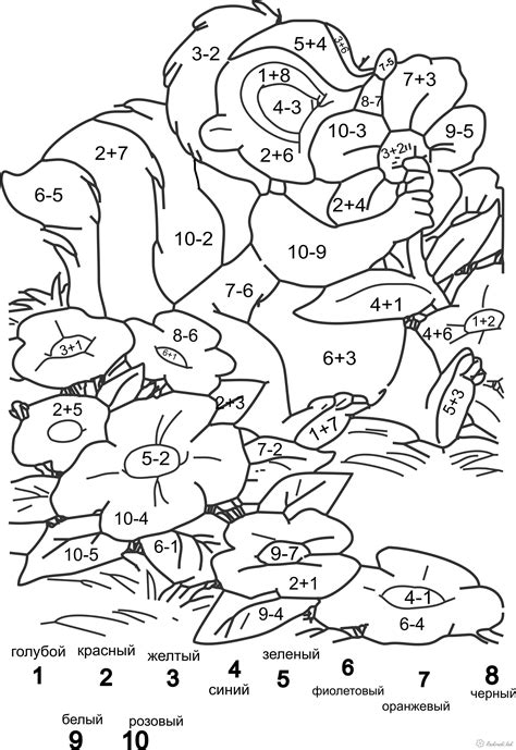 Adding And Subtracting Integers Coloring Coloring Pages
