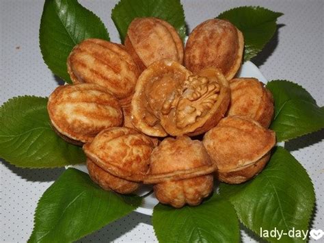 Печиво горішки зі згущеним молоком, рецепт з фото