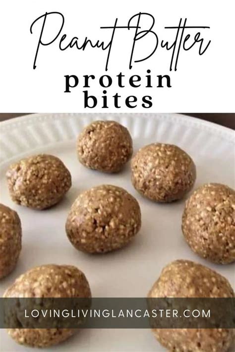 Peanut Butter Protein Bites 