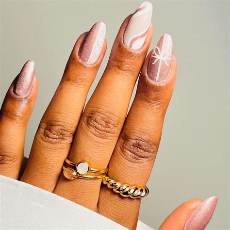 Acrylic Nail Designs With Bows