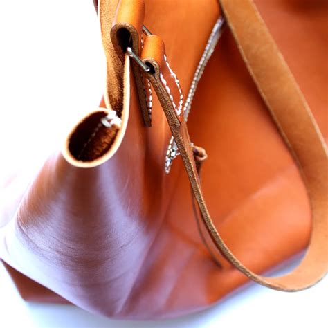 Men's tote bag — Baldwin Leather - Hand crafted leather goods