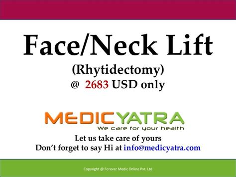 Rhytidectomy surgery & Treatment || MedicYatra