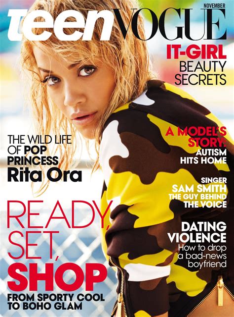 Rita Ora - Teen Vogue Magazine - November 2014 Issue • CelebMafia