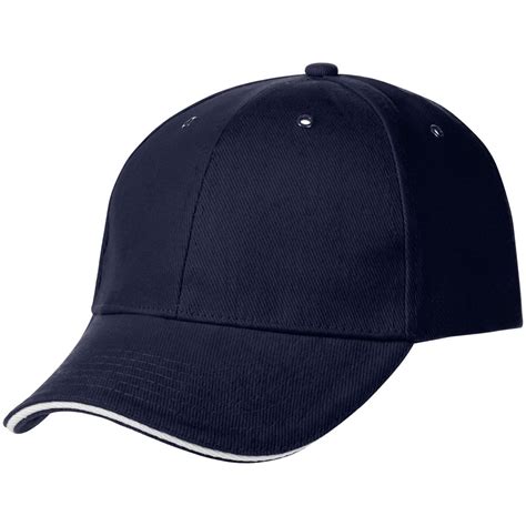 Бейсболка Generic, темно-синяя с белым кантом, фирмы «Molti» | P15921.40