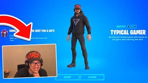 Surprising YOUTUBERS with their *OWN* Skin in Fortnite! - YouTube
