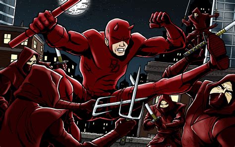 Daredevil VS The Hand by Tim4 on DeviantArt