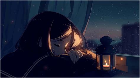 Живые обои Аниме Sleeping girl скачать бесплатно для windows