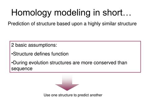 PPT - Applications of Homology Modeling PowerPoint Presentation, free ... 