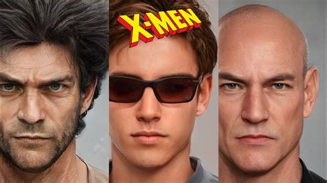 What the X-Men would look like in live action | Made using Artbreeder ...