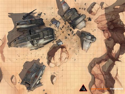 The AV Crash Site - Battle Map : r/SWN