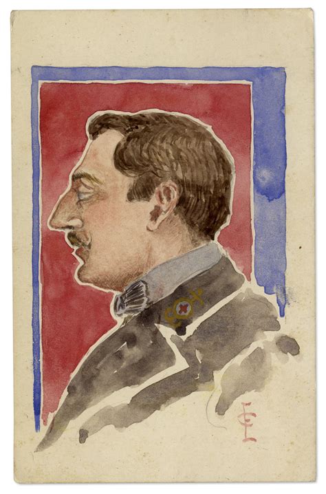 Lot Detail - Enrico Caruso Original Watercolor Painting -- With LOA