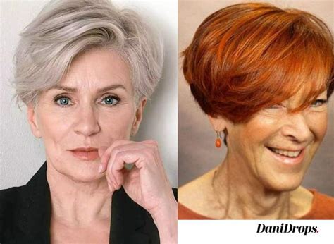 Cor De Cabelo Para 60 Anos - Corte de Cabelo Repicado Curto para Senhoras de 60 Anos