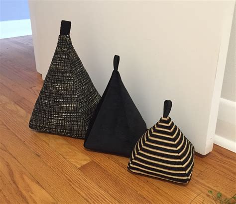 Black Door Stops Door Decor Small Doorweights Medium | Etsy