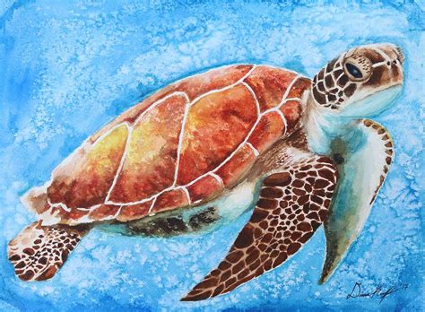 Sea Turtle Painting