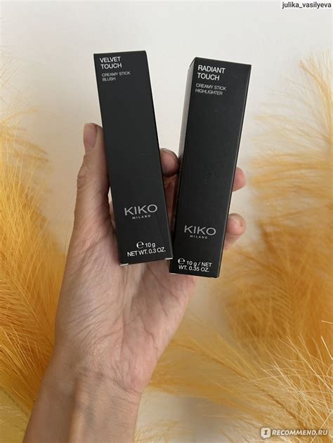 Кремовые румяна в стике KIKO Velvet touch creamy stick blush - «Один из ...