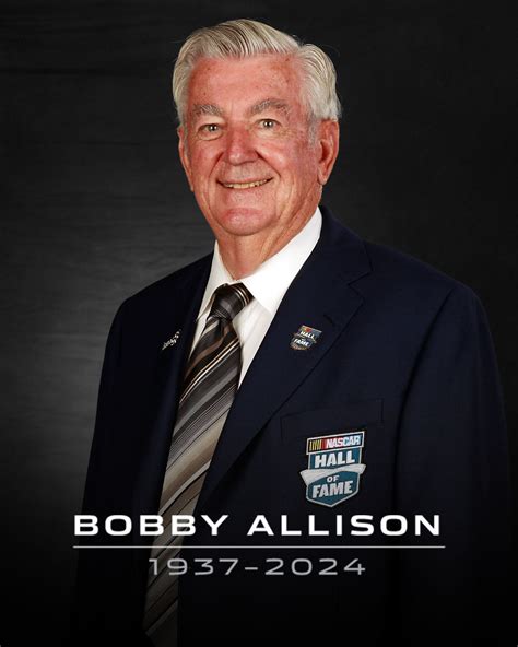 NASCAR - The NASCAR family mourns the loss of Bobby...
