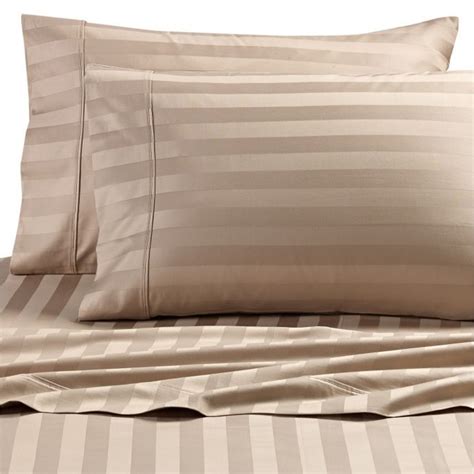 Wamsutta® Dream Zone® Stripe 1000-Thread-Count PimaCott® Sheet Set | Bed Bath & Beyond Twin ...