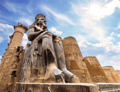 Tall Tower In Ancient Egypt