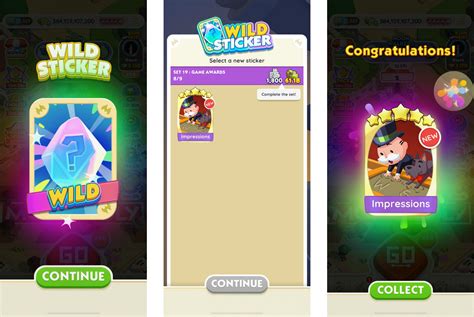 New Monopoly GO! Feature: Wild Stickers