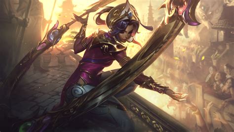 Download Qiyana (League Of Legends) Video Game League Of Legends 4k