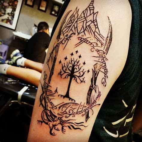 lord of the rings tattoo ideas 8