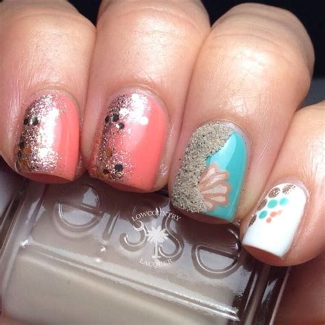 beach inspired nail art designs nail art designs beach nail designs
