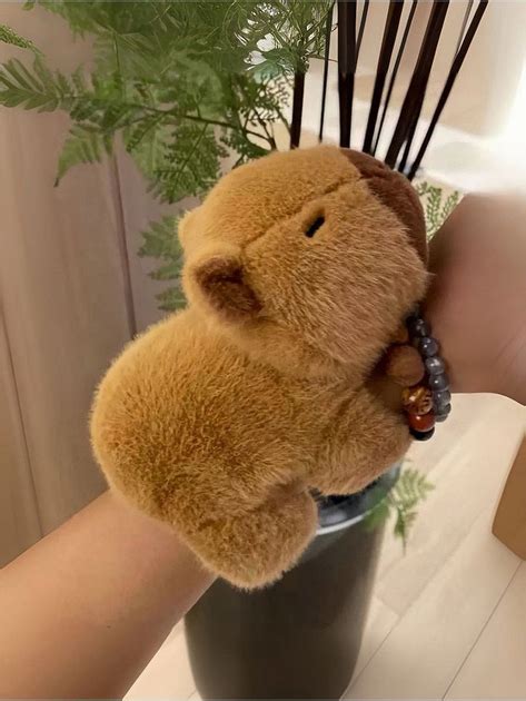 Мягкая игрушка Капибара на руку – игрушки с доставкой от ROZETKA