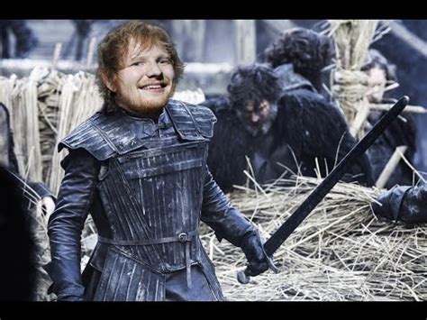 Ed Sheeran on Game of Thrones! - Faxo