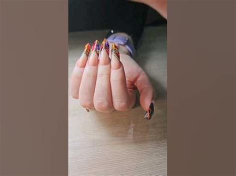 витражный эйдж #nails #дизайнногтей #маникюр #ногти #nailart #manicure ...