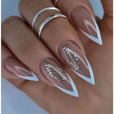 Unha Bege Com Branco - Unha Decorada Bege – Unha Decorada Simples