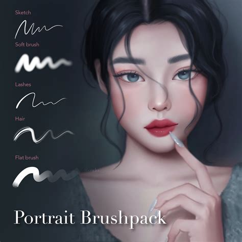 owlo's Portrait Brushpack for Procreate – owloArt